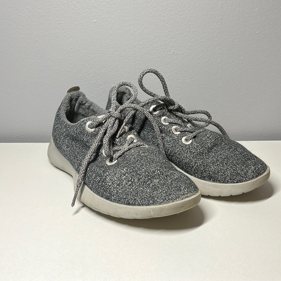 Allbirds Women's Wool Runners Size 8 Gray - Picture 2 of 11